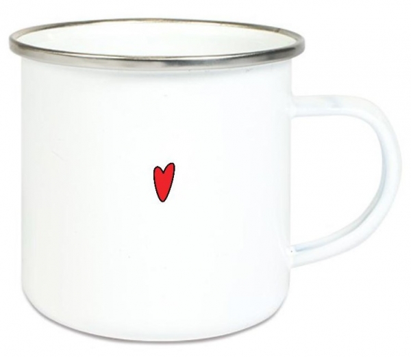 ♥ Tasse Emailletasse Opa ist wie Papa ..., Dankeschön, Geburtstag, Muttertag, Vatertag, Abschied, Jubiläum, Geschenk, Becher von Lüttentüddel